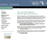 sonic design