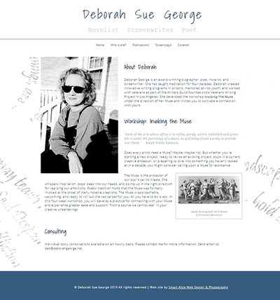 Deborah George web site