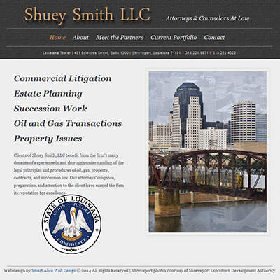 web site for law firm